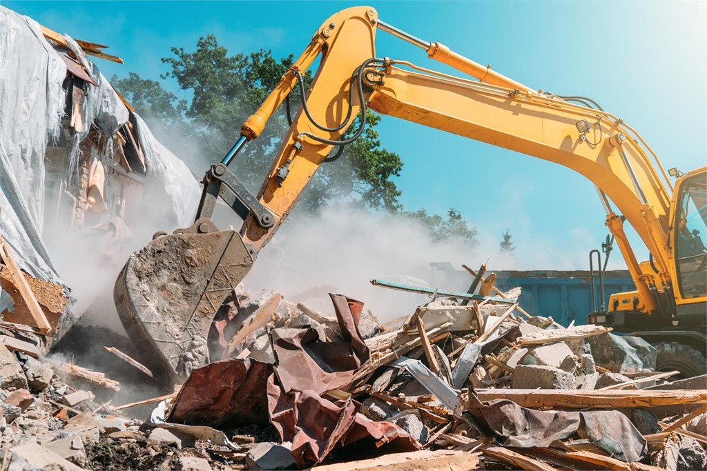 ¿Cómo es el proceso de demolición de un edificio?